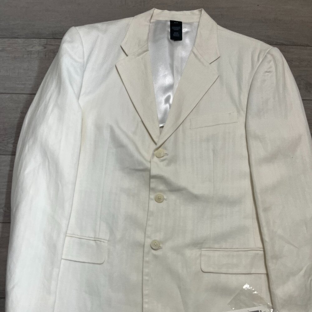 Alfani Mens Dinner Jacket Blazer Size Medium NWT White Wedding Season NWT